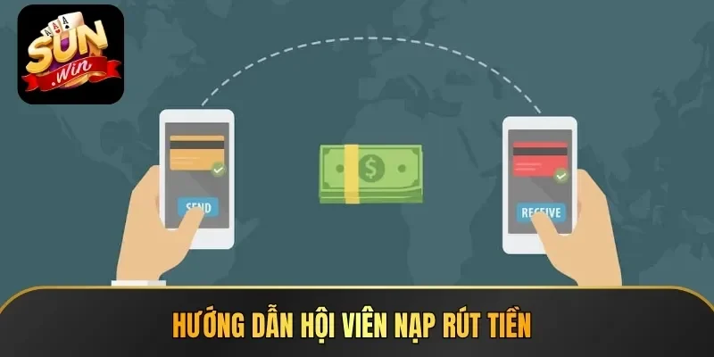 Hướng dẫn hội viên nạp rút tiền tại cổng game